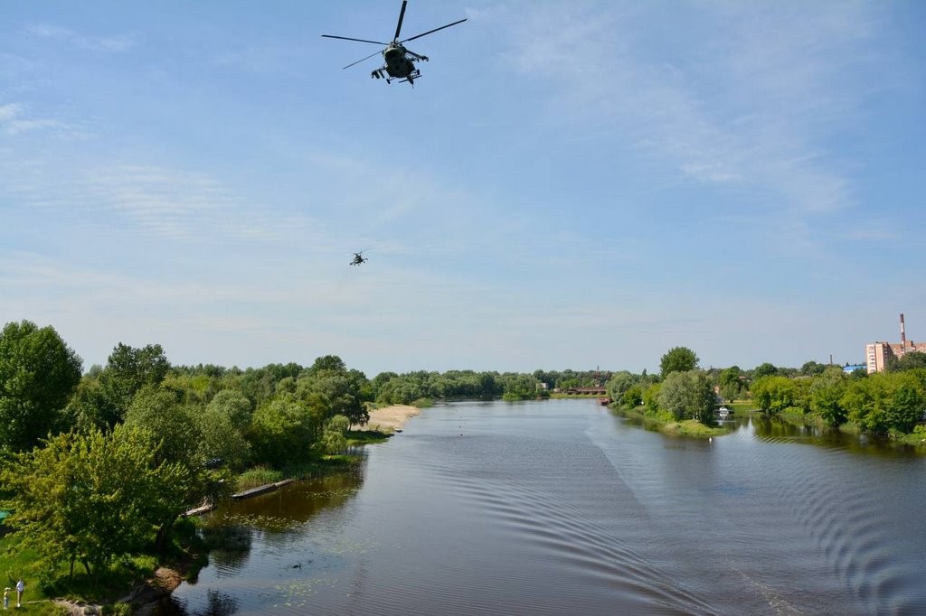 В Пинске с одним из десантно-штурмовых батальонов 38-й Брестской отдельной десантно-штурмовой бригады прошло контрольно-тактические занятие
