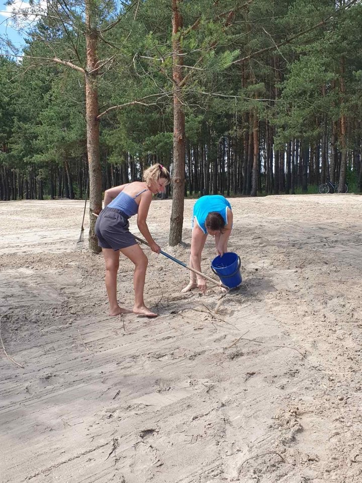 Новый пляж обустроили в Малоритском районе