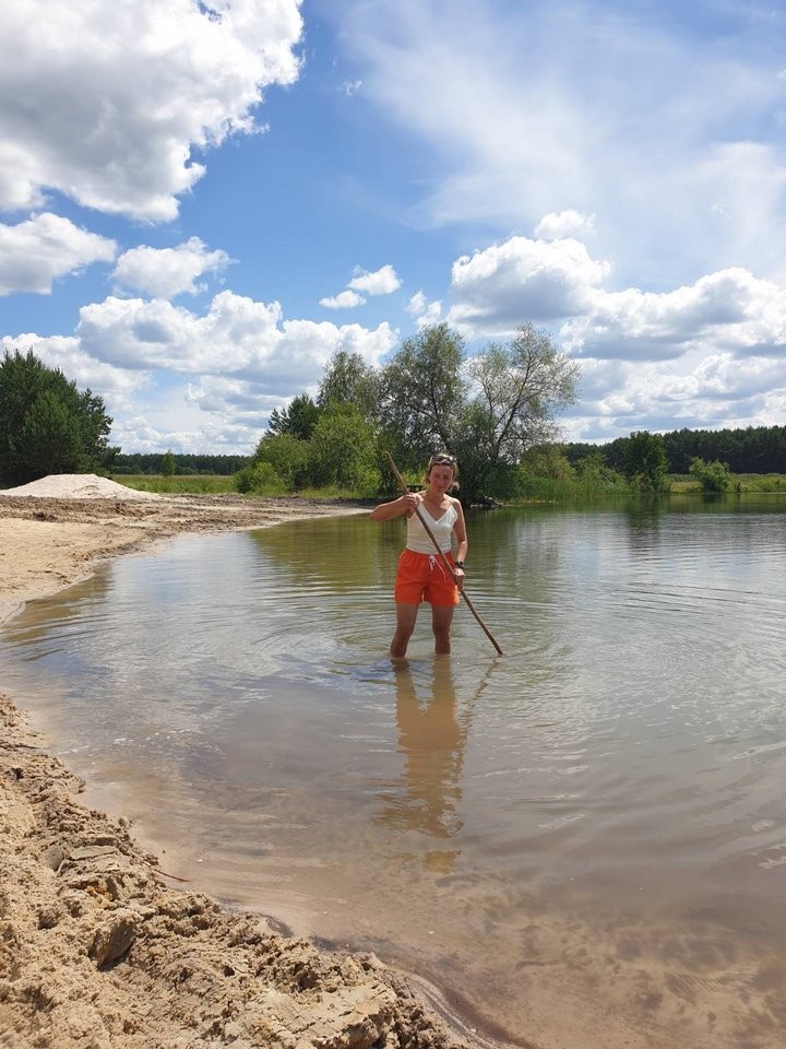 Новый пляж обустроили в Малоритском районе