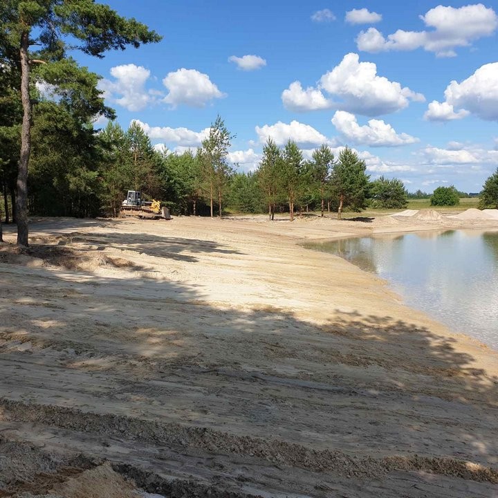 Новый пляж обустроили в Малоритском районе