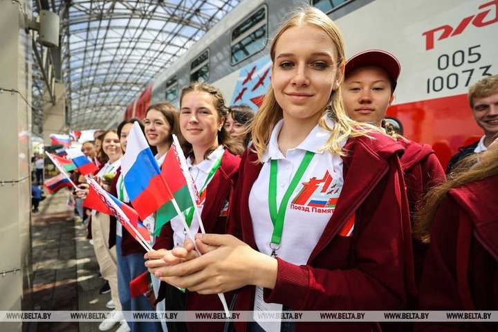 «Поезд Памяти» встретили в Бресте