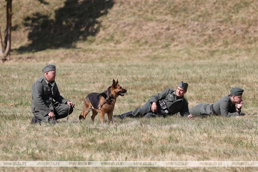 Репетиция реконструкции начала войны проходит в Брестской крепости