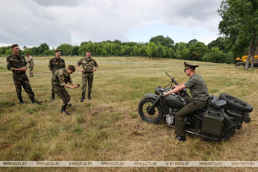 Репетиция реконструкции начала войны проходит в Брестской крепости