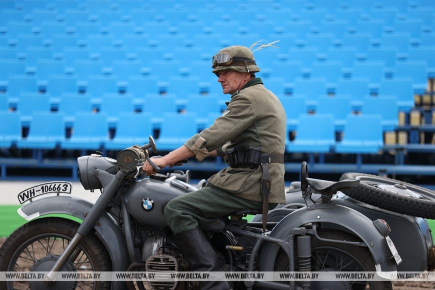 Репетиция реконструкции начала войны проходит в Брестской крепости