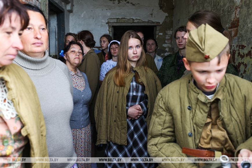 Репетиция реконструкции начала войны проходит в Брестской крепости