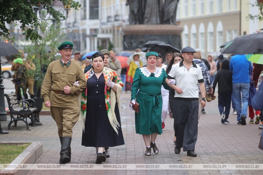 Реконструкция «Мирный вечер на Советской». Смотрите фоторепортаж.