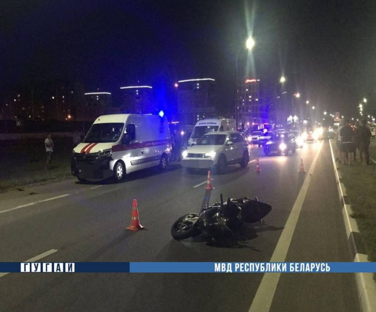 Мотоциклист погиб. Стали известны подробности ДТП на Варшавке в Бресте