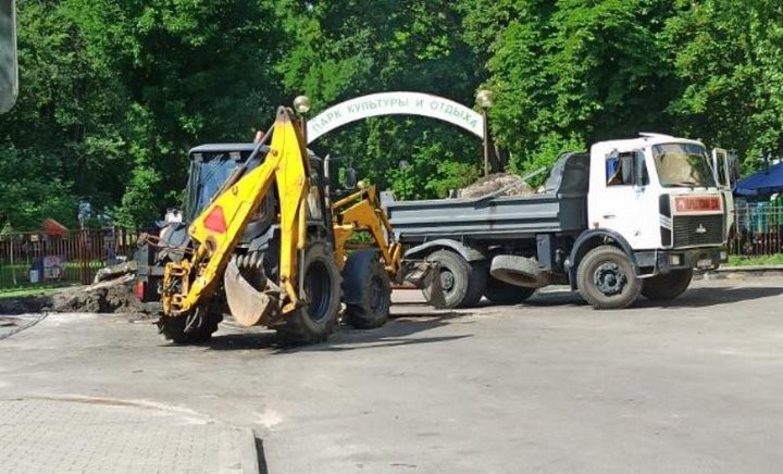 Новая входная арка появится в парке Бреста