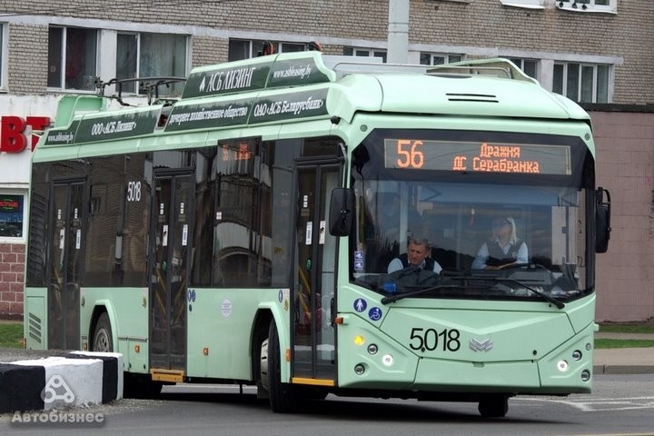 Новые троллейбусы поступили в Гродно. В Беларуси таких еще не было