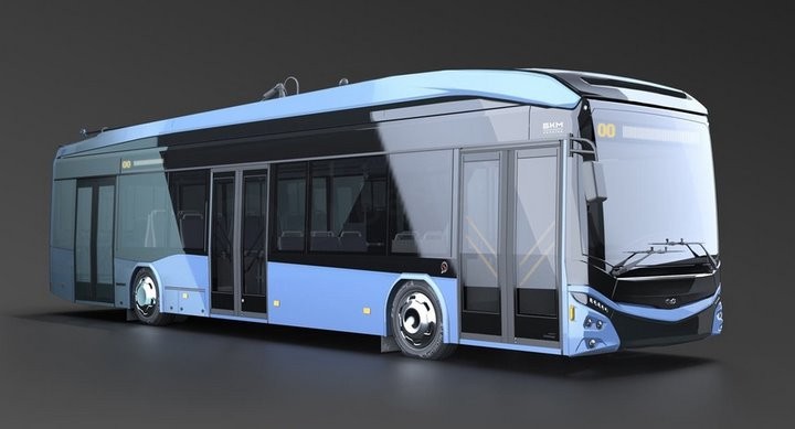 Новые троллейбусы поступили в Гродно. В Беларуси таких еще не было