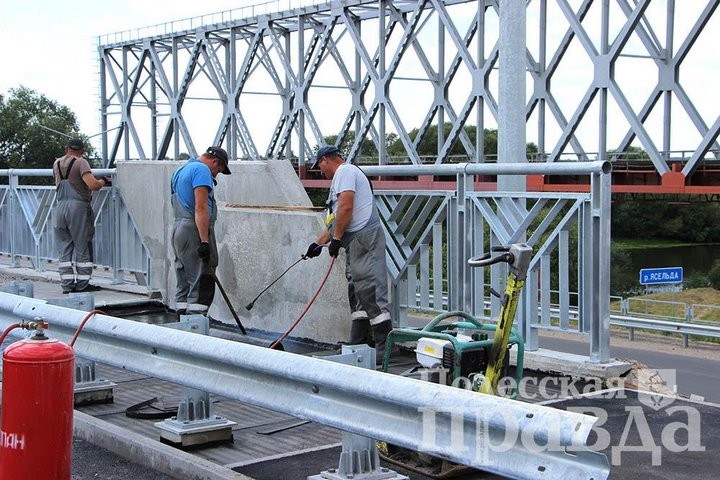 Мост через Ясельду у деревни Городище готов, и его скоро откроют для автомобилистов