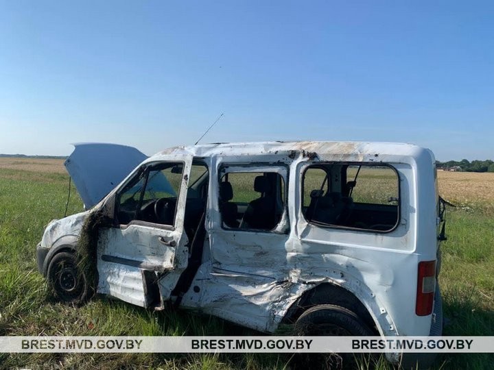 Брестчанка попала в серьёзное ДТП
