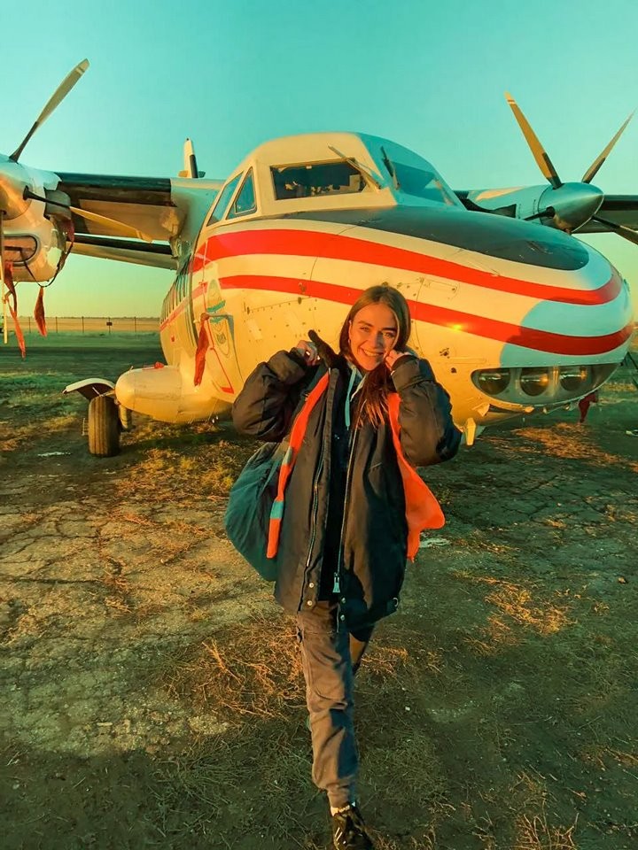 Роман с небом: как девушка из Березы покорила лайнер своей мечты