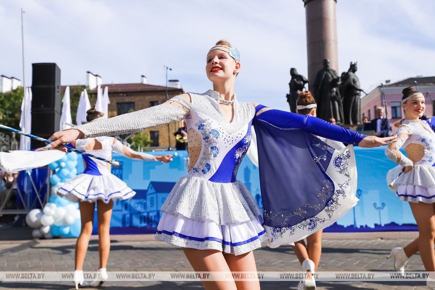 Концертом городского духового оркестра открылся праздник, посвященный Дню освобождения Бреста