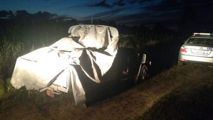 Двое ехали на самодельном автомобиле, а при виде ГАИ бросились бежать. Что было в багажнике?