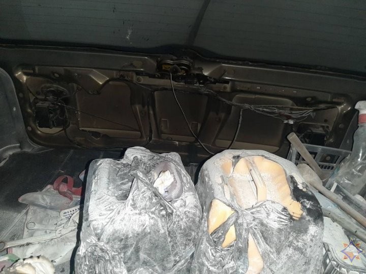 На пожаре в Бресте мужчина получил ожоги, воспламенился газовый баллончик