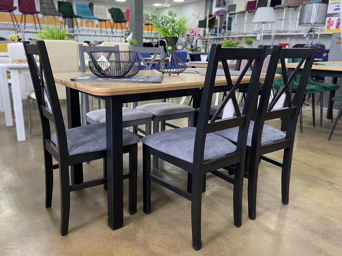 Большой выбор уцененных столов и стульев со скидками до 80% в дискаунтере «AksHome» на Вычулках в Бресте