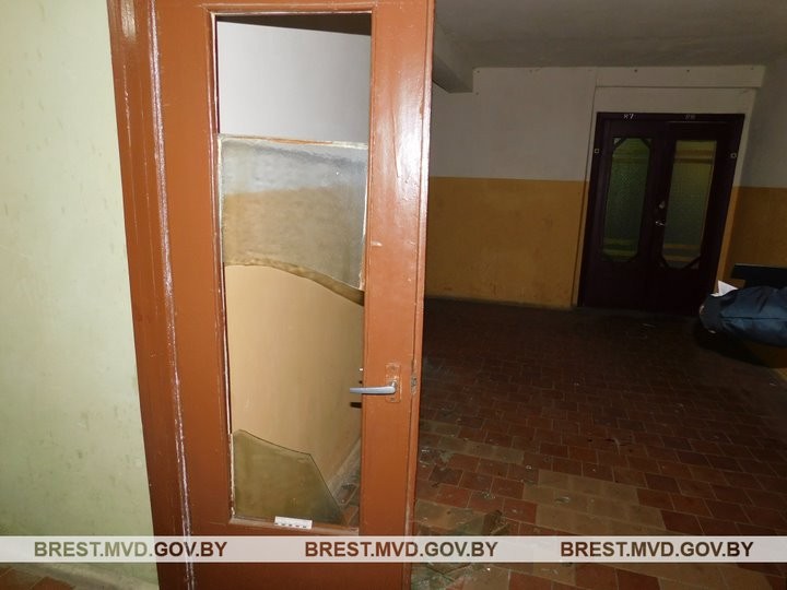 28-летний житель Брестской области «проверил» стекла на прочность