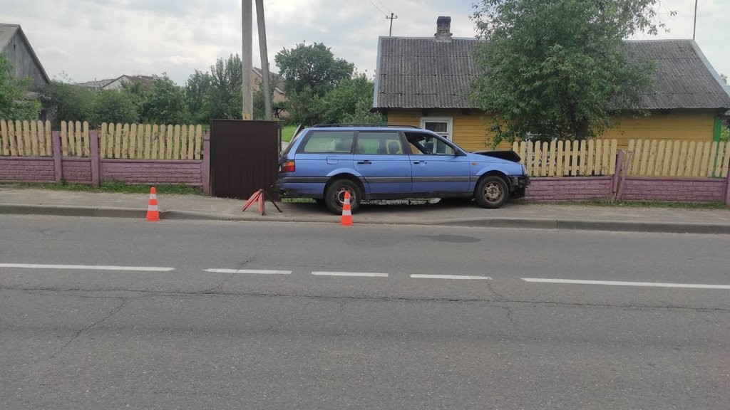 Необычное ДТП произошло в Каменце