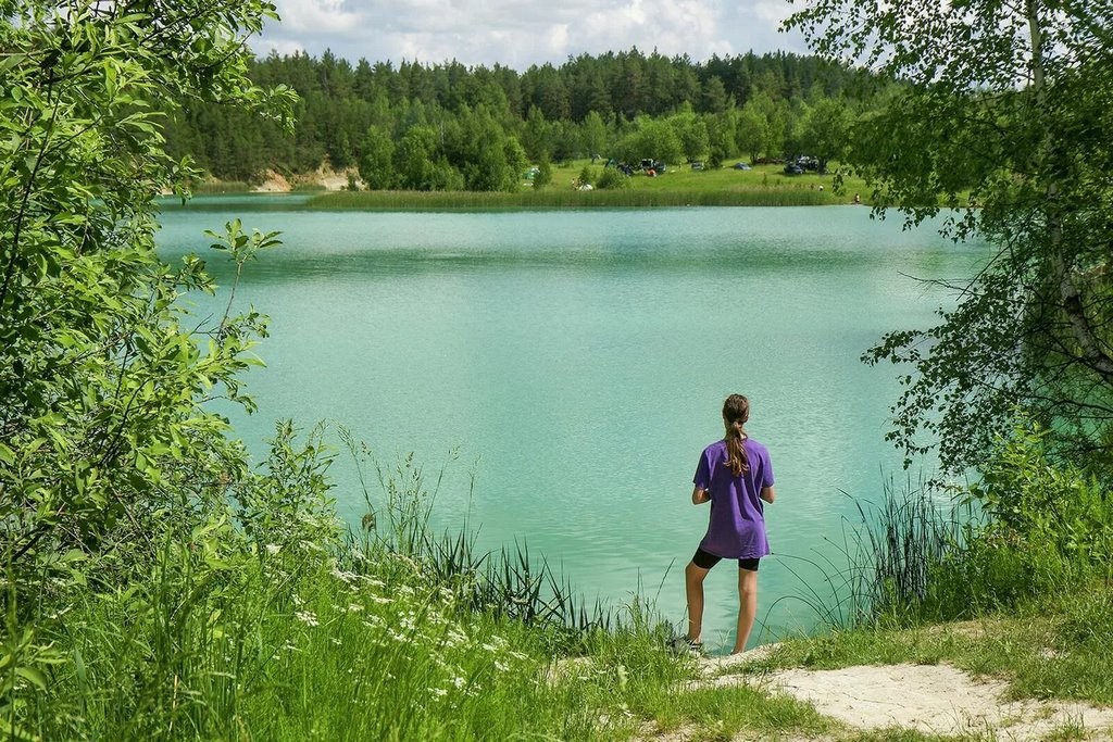 Отдых на белорусских Мальдивах — чем сейчас привлекают меловые карьеры