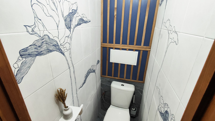 «Четыре дня и 112 рублей». Белоруска бюджетно освежила санузел в квартире