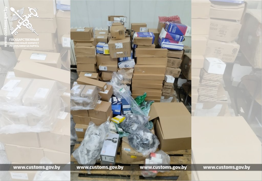 Незадекларированную партию автозапчастей и сетевого оборудования на 1 млн. рублей обнаружили брестские таможенники 