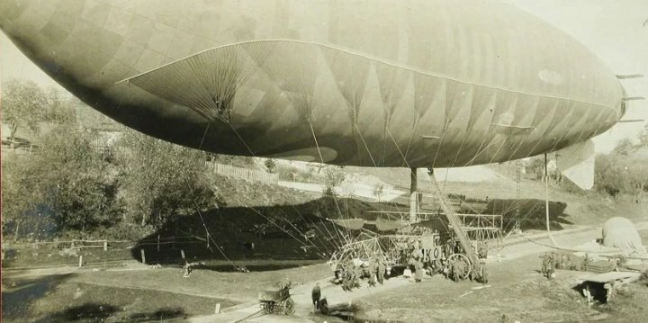 Первые дирижабли над Беларусью поднялись в Брест-Литовске. Это правда?