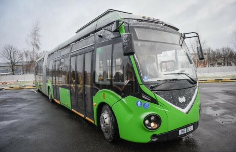 Еще один белорусский город полностью переведут на электробусы