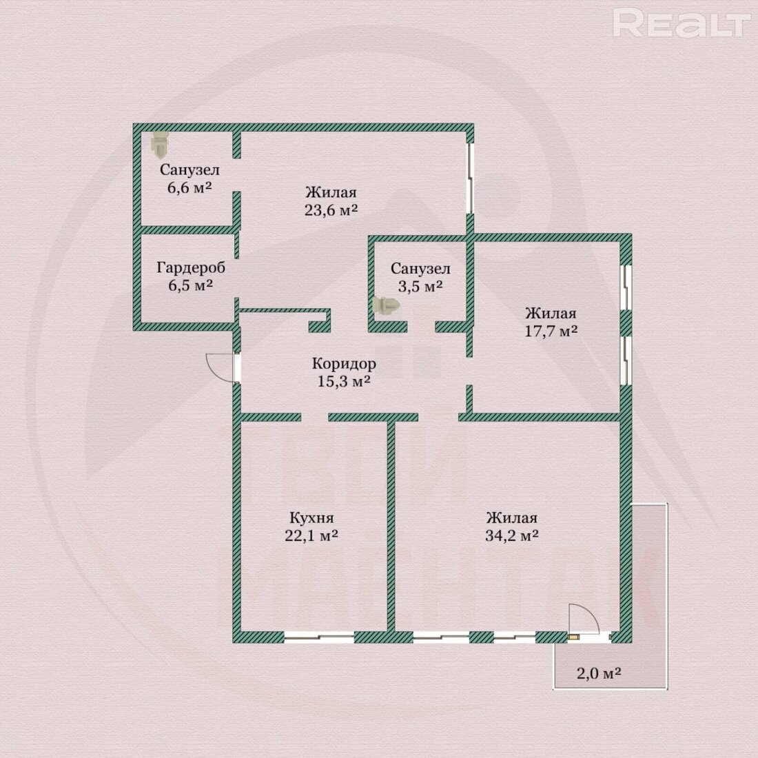 Смотрим квартиру в центре Бреста за $380 тысяч