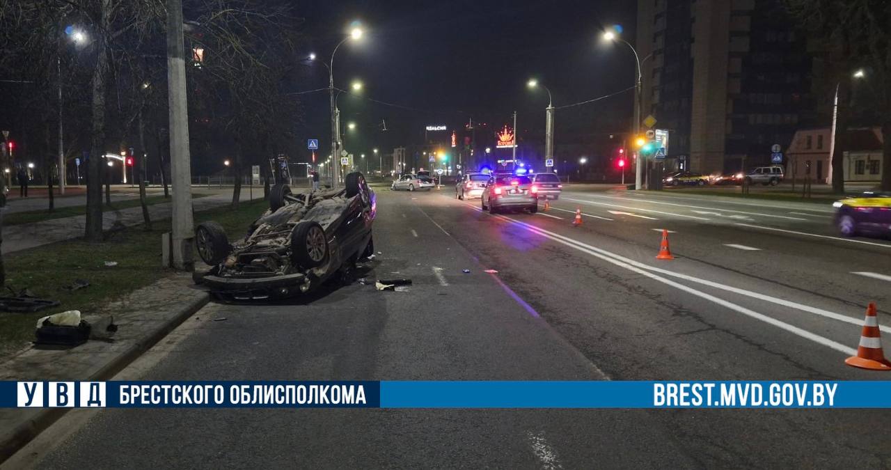 Стали известны подробности ночного ДТП в Бресте