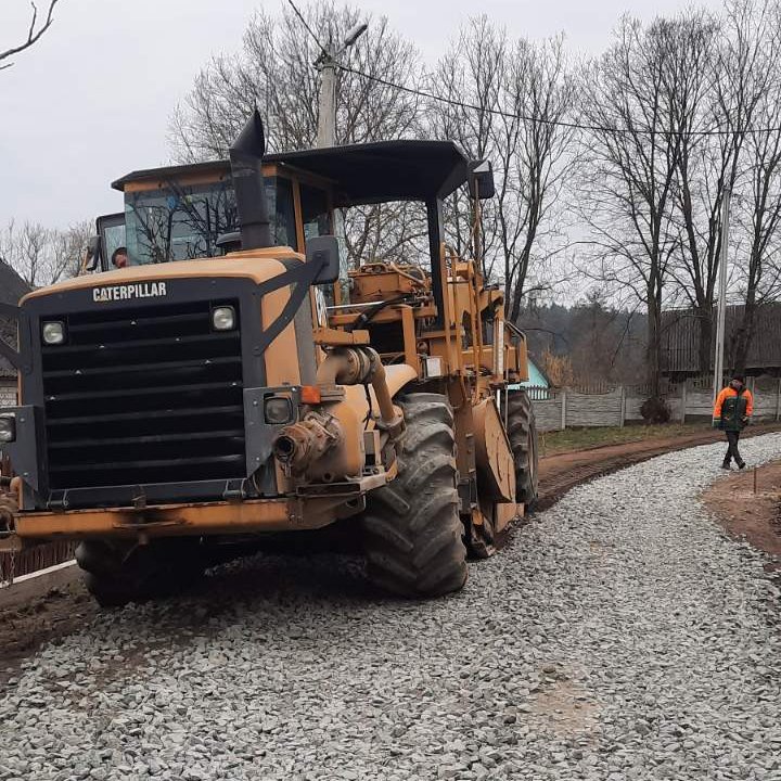 Асфальт свяжет деревни Селищи и Рудка в Жабинковском районе