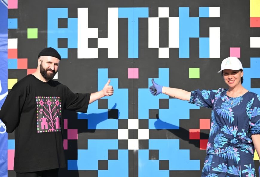 Около 200 гостей фестиваля «Вытокі» украсили скейт-роллер парк в Пружанах