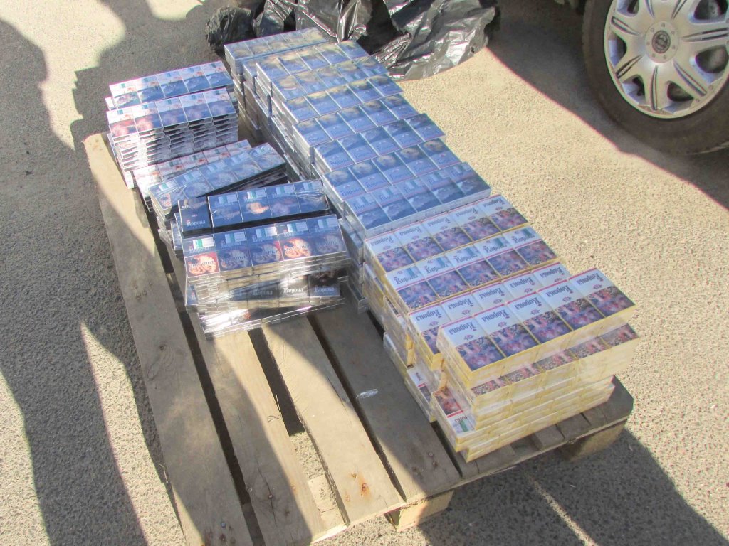 Российская таможня задержала нелегальные белорусские сигареты