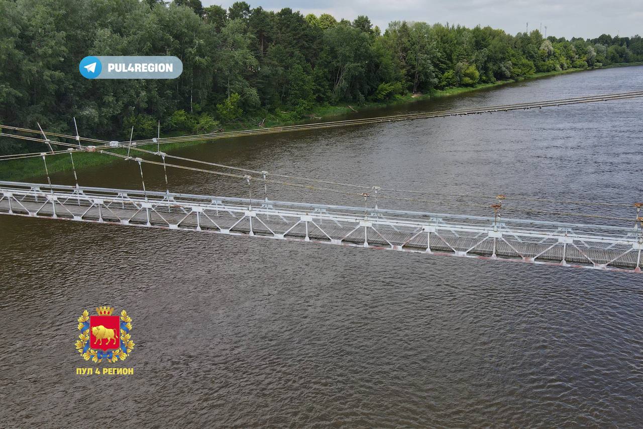 Самый длинный подвесной мост в Беларуси сделают частично стеклянным. Вот когда его откроют