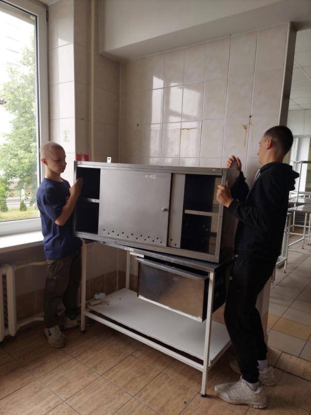 В трех школах Бреста начаты работы по реконструкции и капитальному ремонту пищеблоков