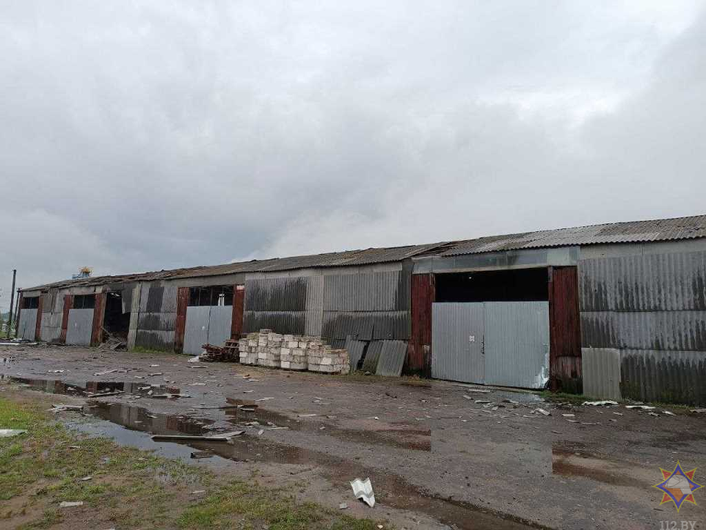 В МЧС рассказали о последствиях непогоды на Брестчине