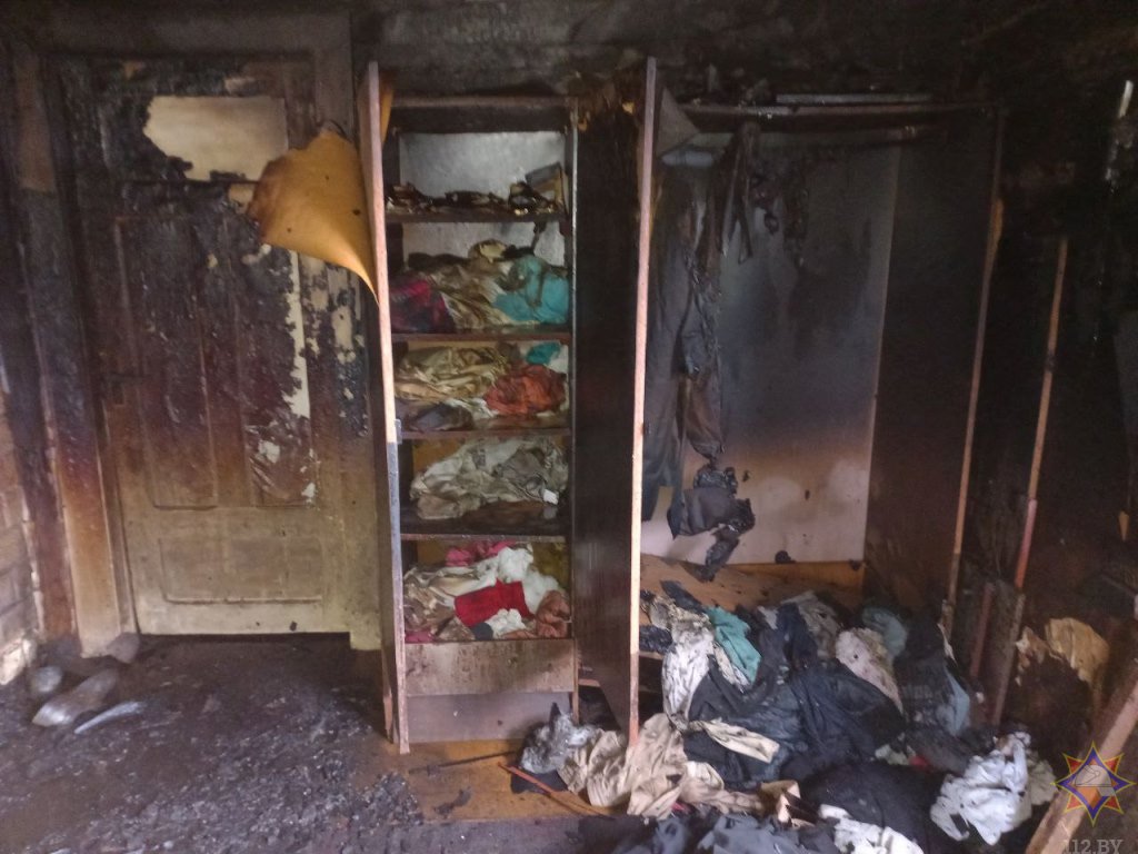 Братья погибли на пожаре в Дрогичинском районе