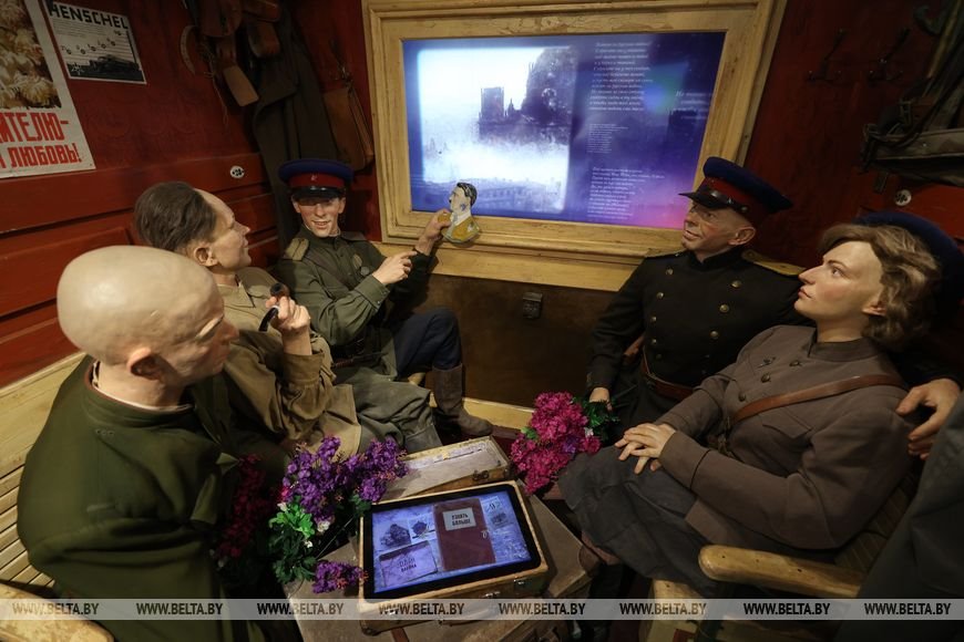 Уникальный передвижной музей «Поезд Победы» сделал остановку в Бресте