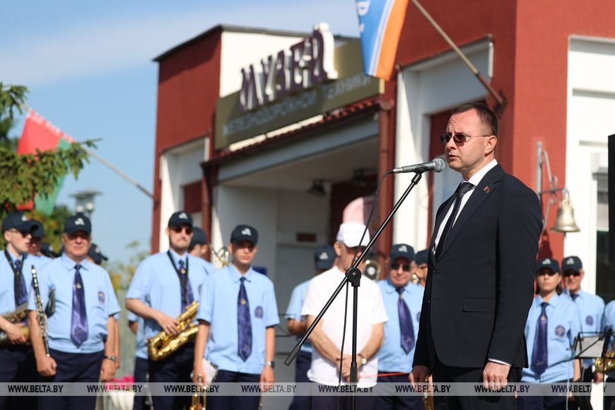 Уникальный передвижной музей «Поезд Победы» сделал остановку в Бресте