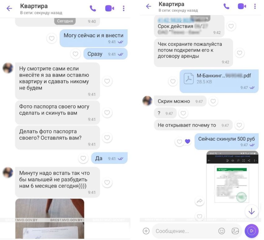 Перевела около 1000 рублей. Как девушка хотела снять квартиру в Бресте