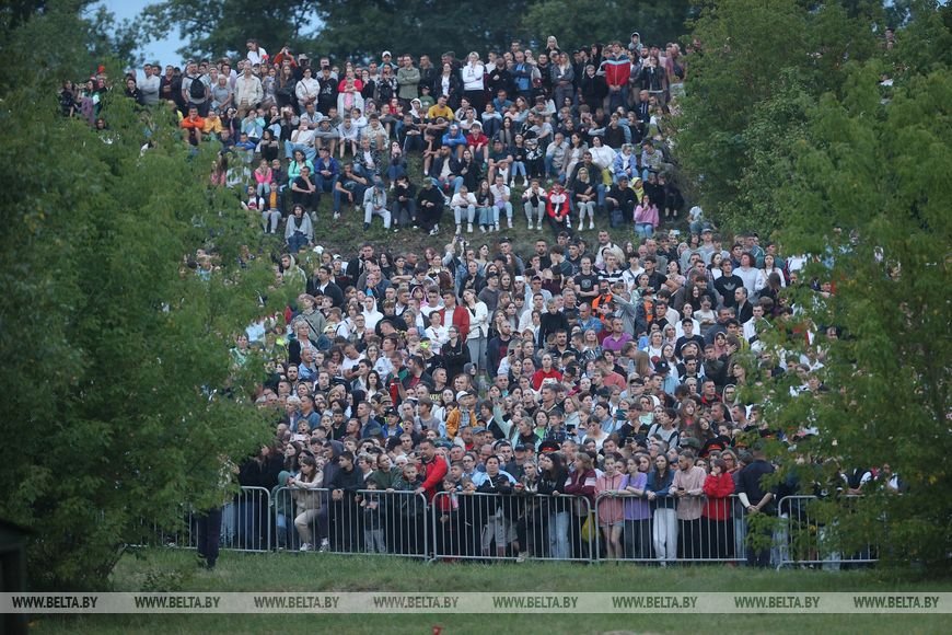 В ночь на 22 июня реконструкторы воссоздали эпизоды обороны Брестской крепости