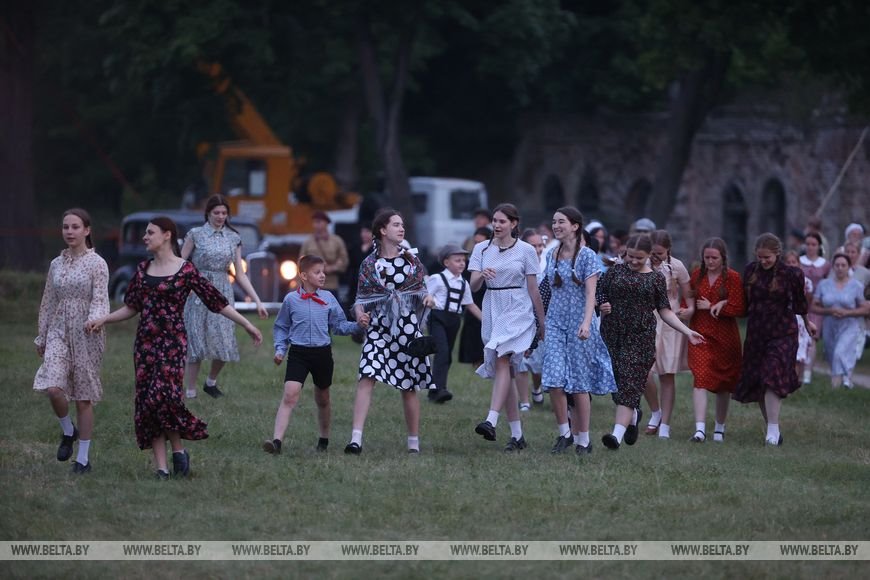 В ночь на 22 июня реконструкторы воссоздали эпизоды обороны Брестской крепости