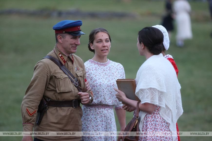 В ночь на 22 июня реконструкторы воссоздали эпизоды обороны Брестской крепости