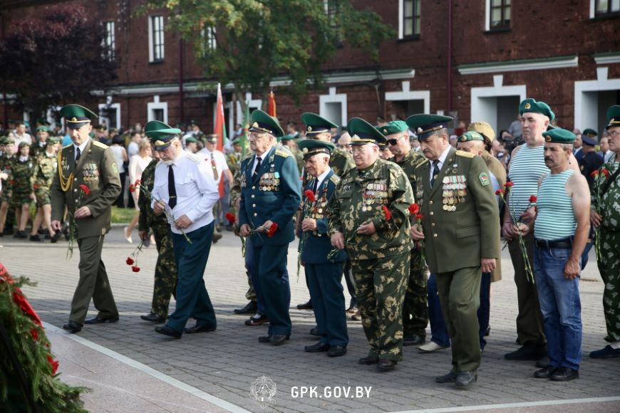 Акцией «Боевой расчет» почтили память пограничников - участников обороны Брестской крепости