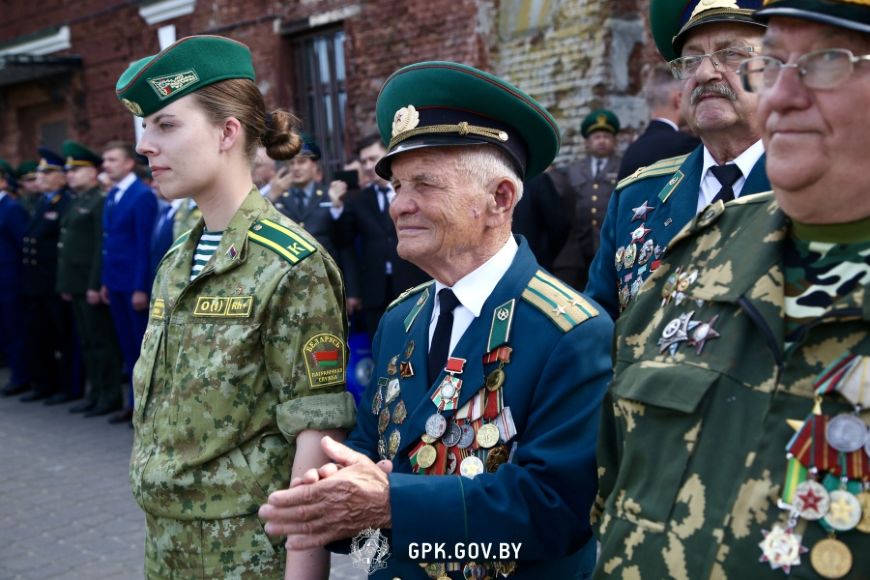 Акцией «Боевой расчет» почтили память пограничников - участников обороны Брестской крепости