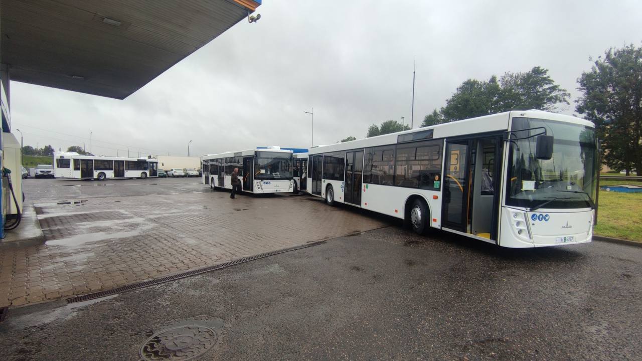 4 новых автобуса прибудут сегодня в Брест