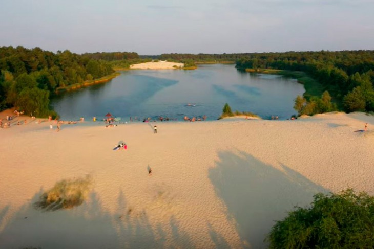 На озере Каташи в Кобринском районе утонул мужчина