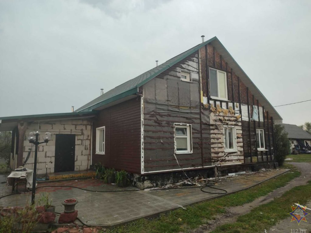 Почти 300 строений повреждены во время бури в Брестской области