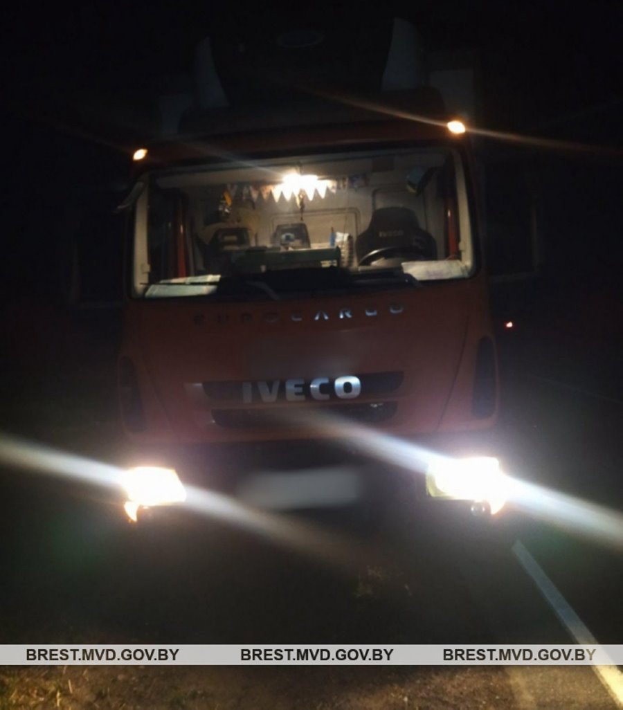 В Брестской области фура сбила велосипедиста 