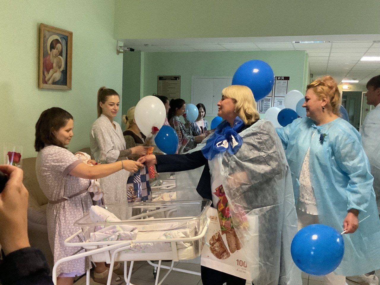 В Брестском областном родильном доме в День города родилось 3 мальчика и 1 девочка